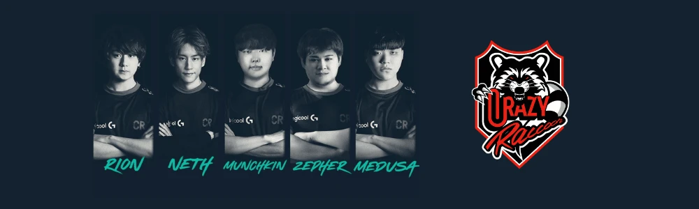 crazy raccoon esports team